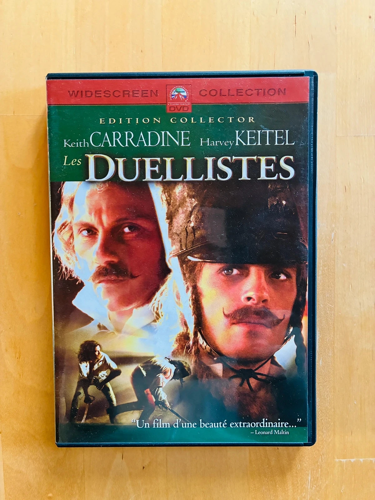 DVD Les Duellistes de Ridley Scott.